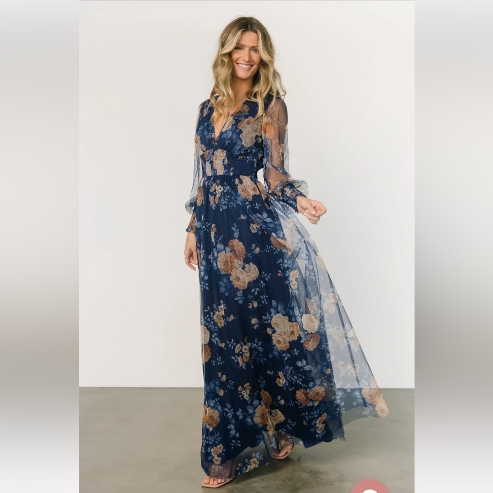 Baltic Born Layla Tulle Maxi Dress - size medium - brand new with tags!